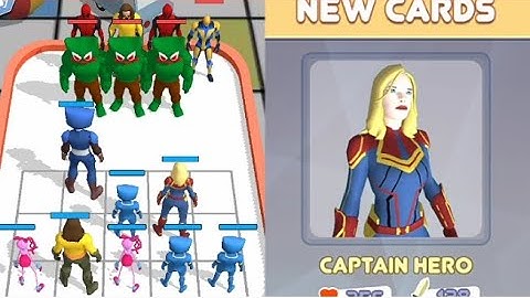 Superhero Monster Merge Master Max Level Gameplay Walkthrough