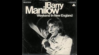 Barry Manilow  Weekend In New England acoustic Version 70s acoustic barrymanilow