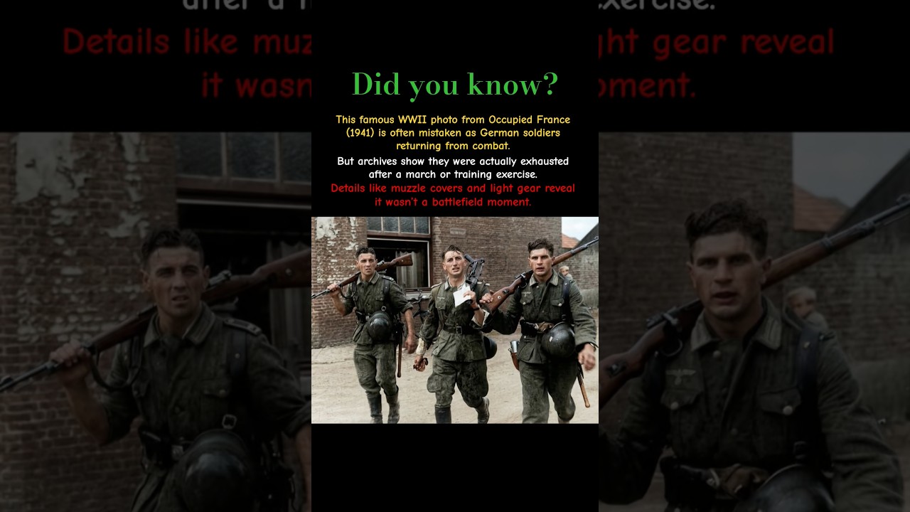 Did You Know This WWII Photo Was Misunderstood? | Occupied France 1941 History Short 
