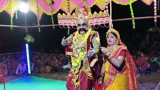 mixtureramalila/ରାବଣ ଓ ମନ୍ଦୋଦରୀ/chandrapurmixtureramalila #sskkirtan #jhiaramalilabagburai