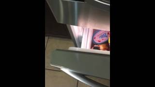 Lg refrigerator bottom freezer door stuck quick fix