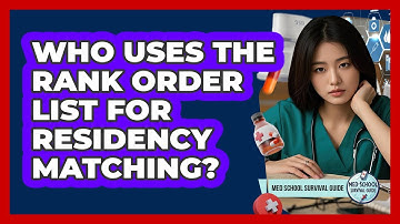 Who Uses The Rank Order List For Residency Matching?