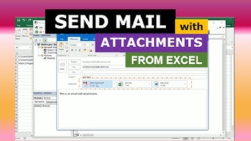Send Mail with Attachments from Excel (via Outlook)