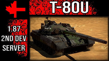 War Thunder 2ⁿᵈ Dev Server - Update 1.87 - T-80U