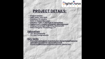 Hiring: Microsoft Dynamics 365 Project Manager | Remote | Start July 2025 | RED Global"