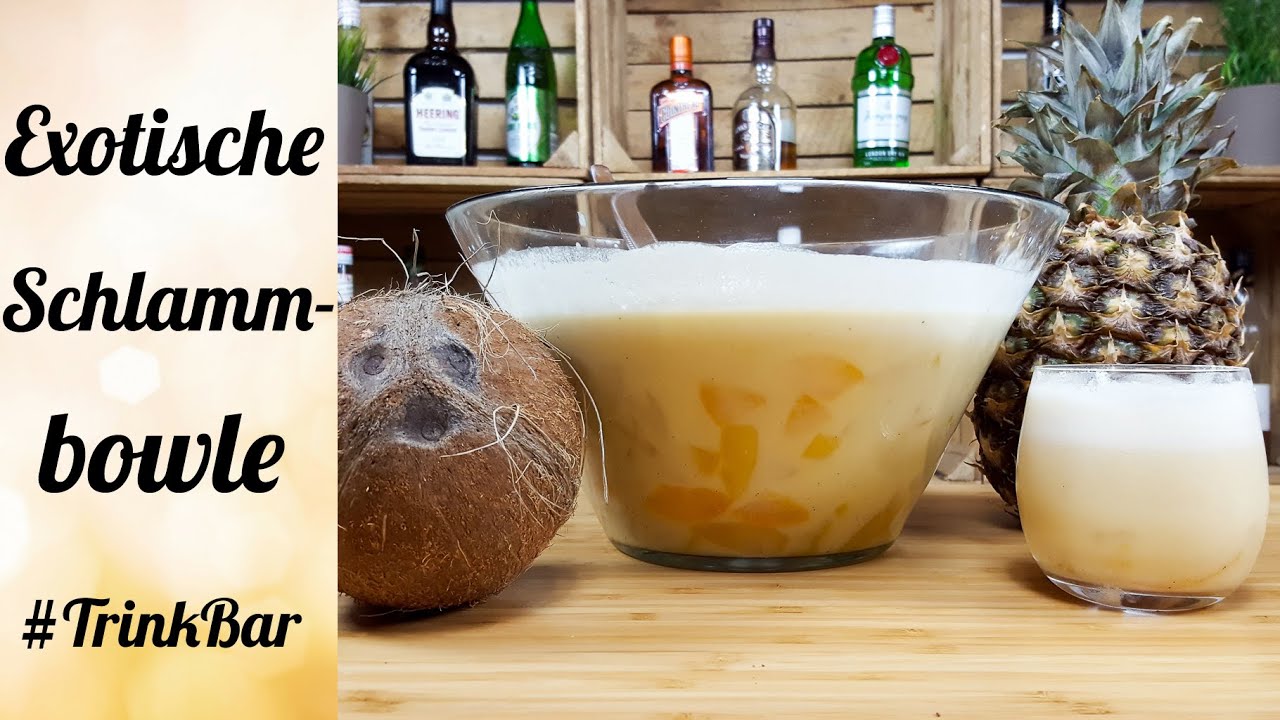 Exotische Schlammbowle - Cocktail selber machen - Rezept - TrinkBar