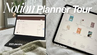 Get Organized With Notion in 2023 💻 Notion Planner Tour & Widget Tutorial screenshot 5