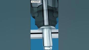 Blind Rivets ! How to install Blind Rivets? #nut #hardwaretools #tools #industrial #shorts