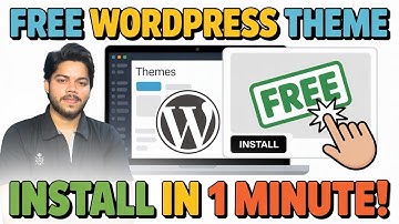 How to Install WordPress Theme FREE in Just 1 Click  | Lecture- 8 | Hindi Tutorial
