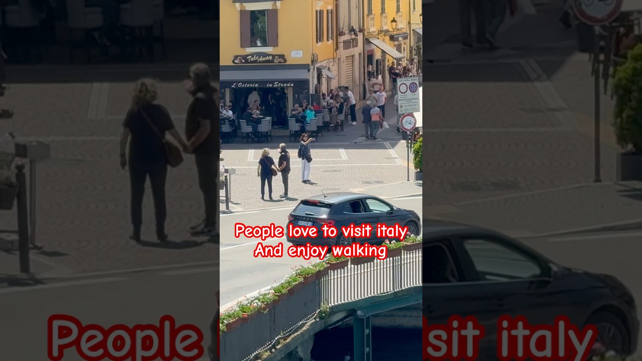 Walking in italy 