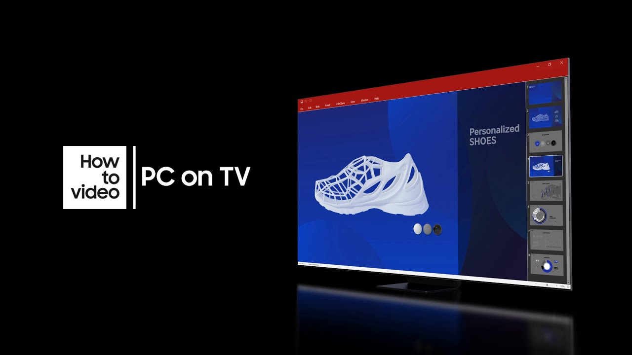 Como usar a funcionalidade “PC on TV” na sua Smart TV Samsung? | Samsung  Portugal