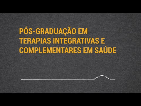 Pós-graduação PUC Minas - Terapias Integrativas e Complementares em Saúde.