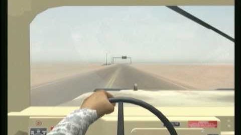 Virtual Mojave VR Exposure Therapy PTSD Scenario