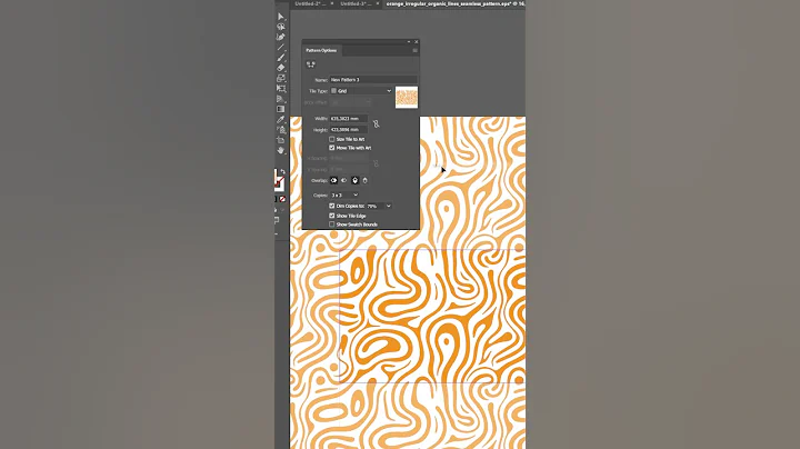 Create Pattern in Adobe Illustrator