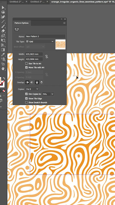 Create Pattern in Adobe Illustrator