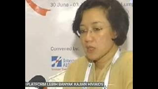 2013/07/04 - TV3 - Buletin Pagi - Jadi Platform Lebih Banyak Kajian HIV/AIDS
