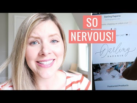 LAUNCH DAY VLOG | Opening My New Online Store! - LAUNCH DAY VLOG | Opening My New Online Store!