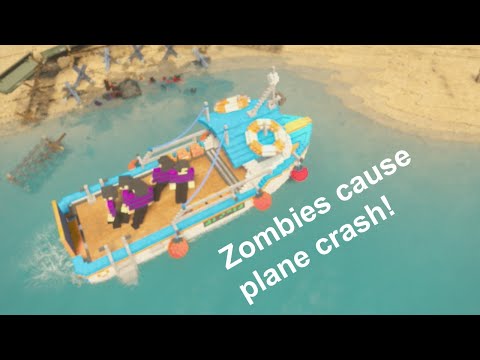 Zombies cause plane