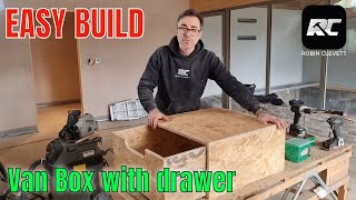 Van box and drawer. New Table saw Build