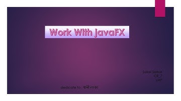 javaFX Bangla Class, Part 02