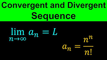 Convergent and Divergent Sequences - Limits of Sequences - Calculus