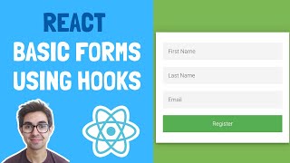 How to make a Basic Form using React Hooks | Beginner React Projects