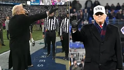 Trump’s Army-Navy Coin Toss Goes Viral: Internet Can’t Stop Laughing!