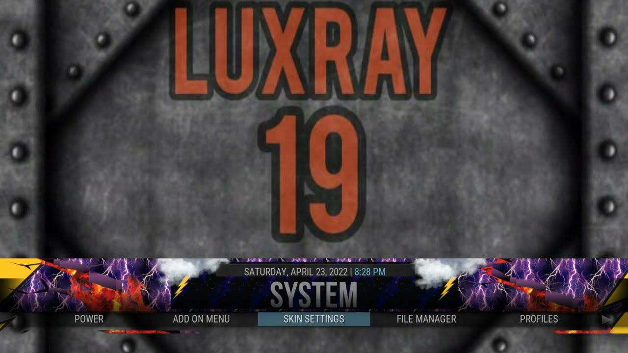 THE NEW LUXRAY MATRIX KODI BUILD!