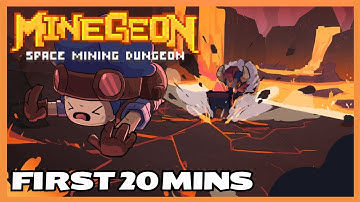 Minegeon: Space Mining Dungeon / First 20 mins gameplay /iOS/Android #mobile #mobilegame #spacegames