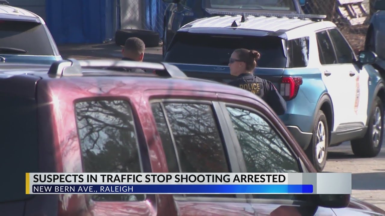 2 arrested after gun fires during Raleigh traffic stop - YouTube