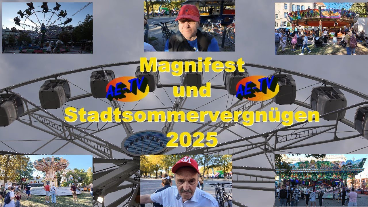 Magnifest und Stadtsommervergnügen 2025 in Braunschweig - mit Cony Ahrend und Euro Günter Interview
