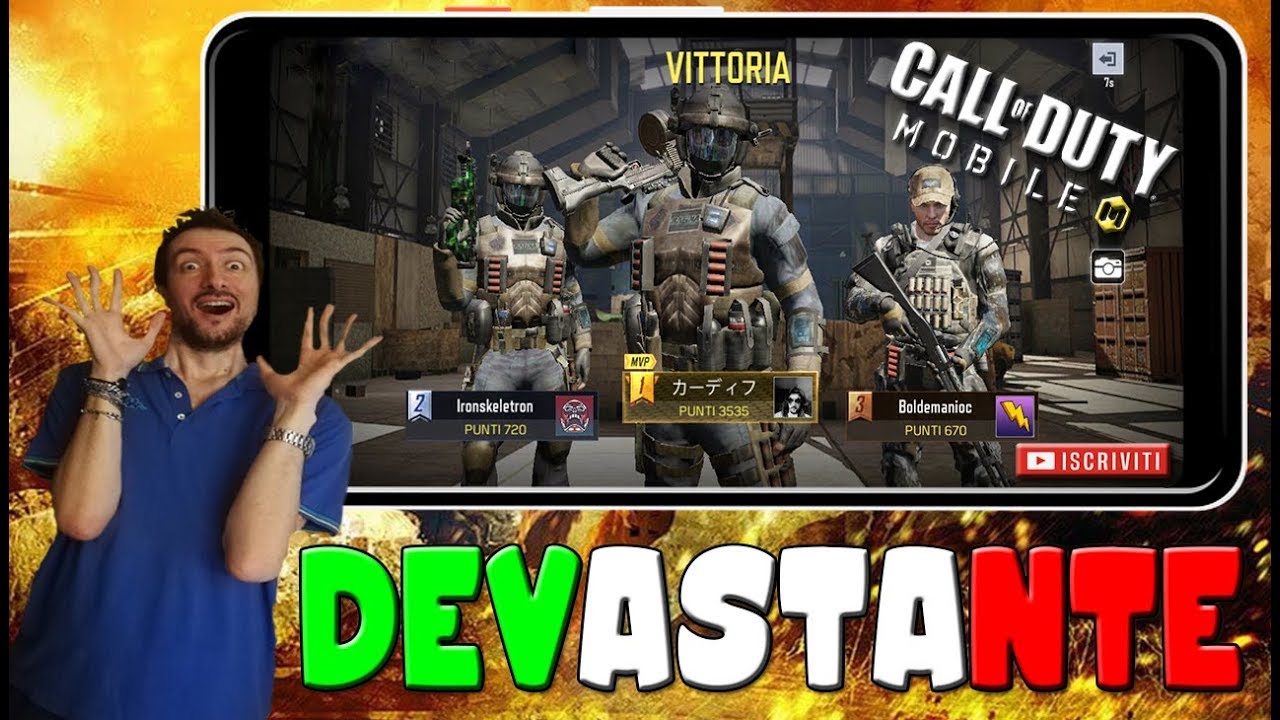 CALL OF DUTY MOBILE ITA DEVASTANTE - YouTube