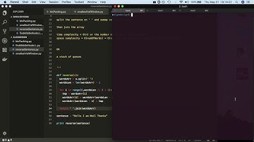 Reverse the words in sentence | Python