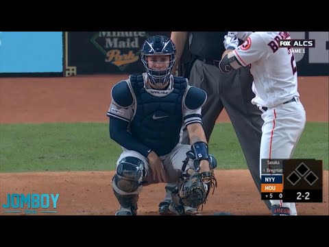 Video: Yankees Catcher Wordt Geraakt In Nobele Delen
