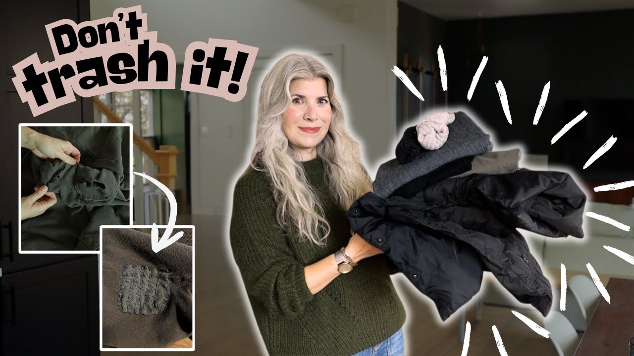 Видимый ремонт – ремонт старой одежды | Экономная жизнь