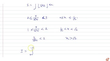`int_0^oo[3/(x^2+1)]dx,` where `[.]` denotes the greatest integer function, is equal to