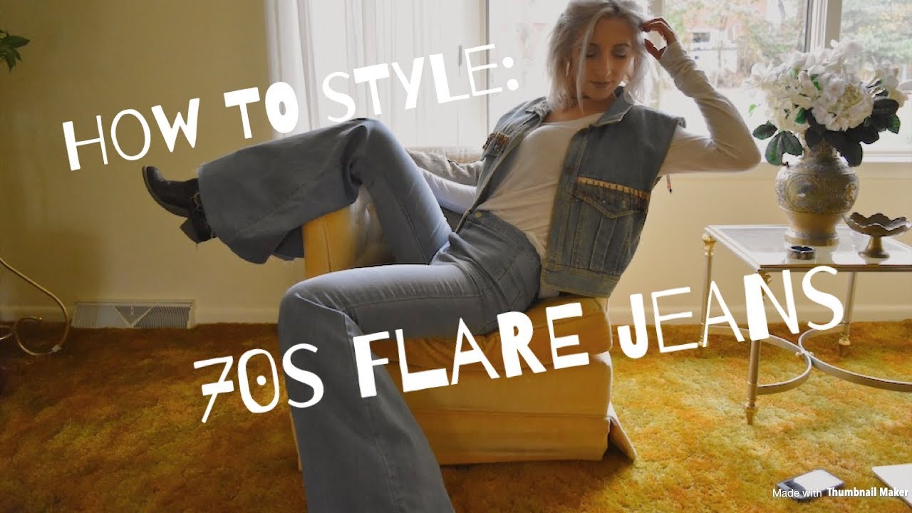 HOW TO STYLE: 70'S FLARE JEANS