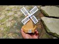 Windmill Showpiece by Using Cardboard.