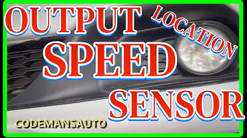 HOW TO Locate the Output Speed Sensor on a 2009 - on Dodge Caravan Chrysler town and country