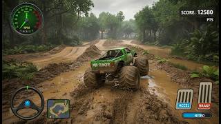 Monster Truck Mega Ramp Impossible Driver - 4x4 Ultimate Car Stunts GT Racing- Android Gameplay 2025 screenshot 5