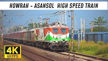 High speed train video of India 130 skip | Rajdhani | Vande Bharat | New Delhi Duronto | Poorva.