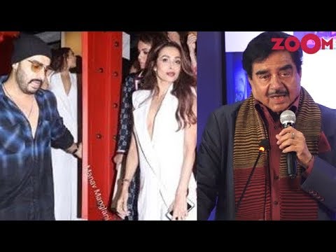 Arjun Kapoor & Malaika Arora go on a date | Shatrughan Sinha shares views on #MeToo & more