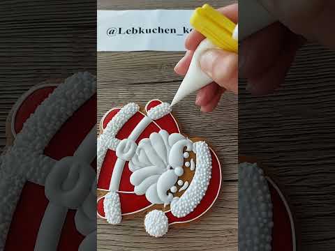 МК Часть 2Пряник Дед Мороз от lebkuchenkoelnde  РецептGingerbread Santa Claus  Recipe