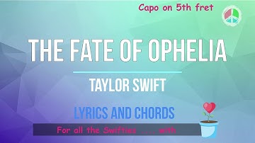 The Fate of Ophelia (Lyrics and Chords)