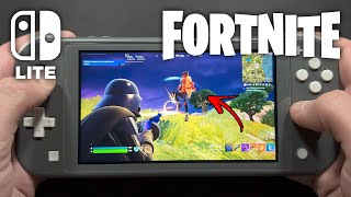 Fortnite on Nintendo Switch Lite #680