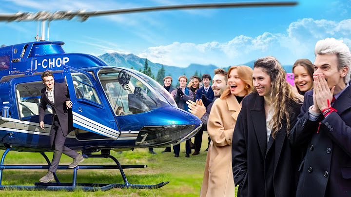 Sorprendo i miei amici in ELICOTTERO 🚁
