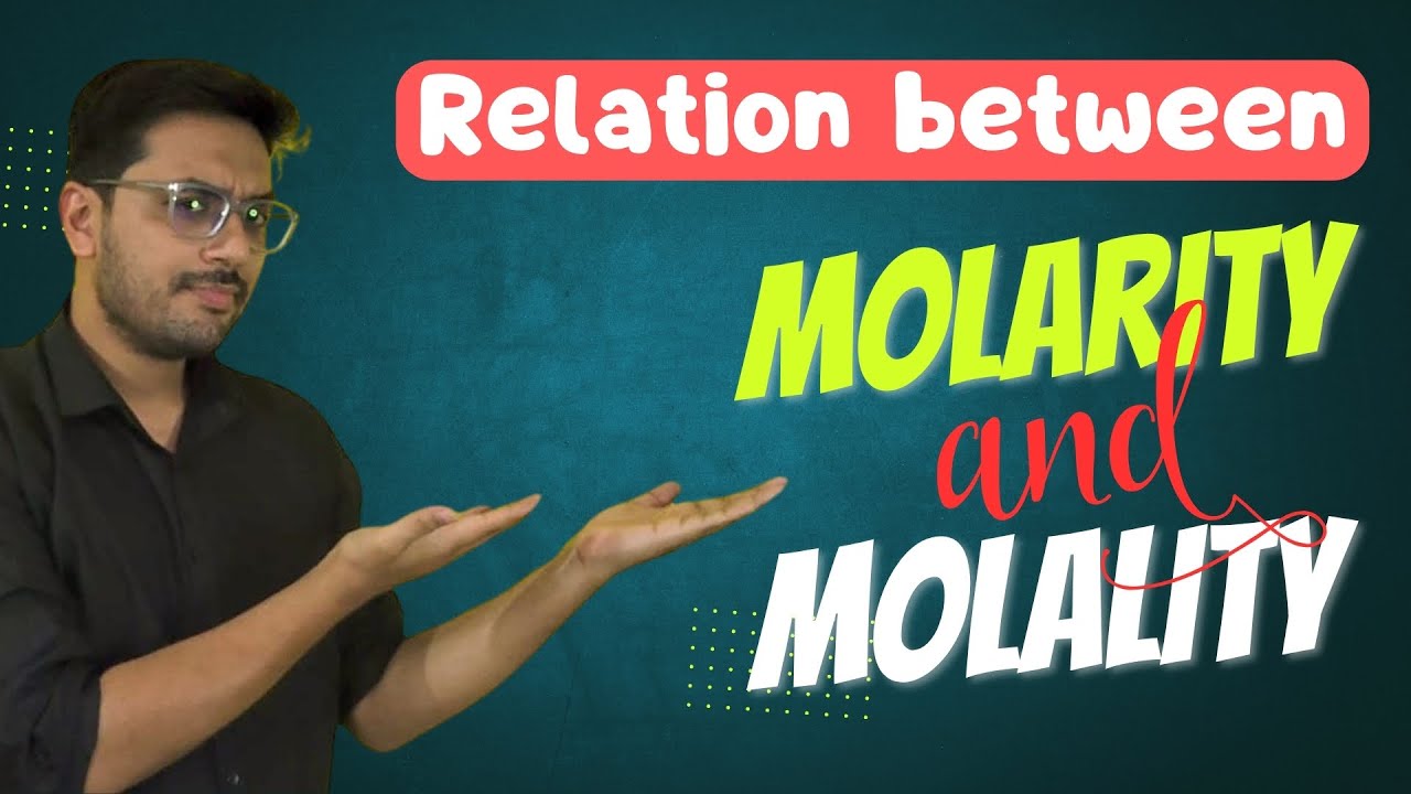 Relation Between Molarity (M) and Molality (m) || Chemistry by Vipin