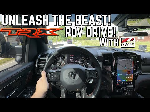 POV DRIVE IN THE ABSOLUTELY INSANE NEW RAM 1500 TRX!