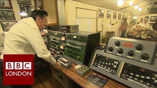 A 50s recording studio recreated in Essex – BBC London News