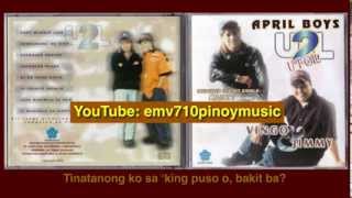 Kahit Mahirap Lang by April Boys (VINGO & JIMMY) - First Time on YouTube chords